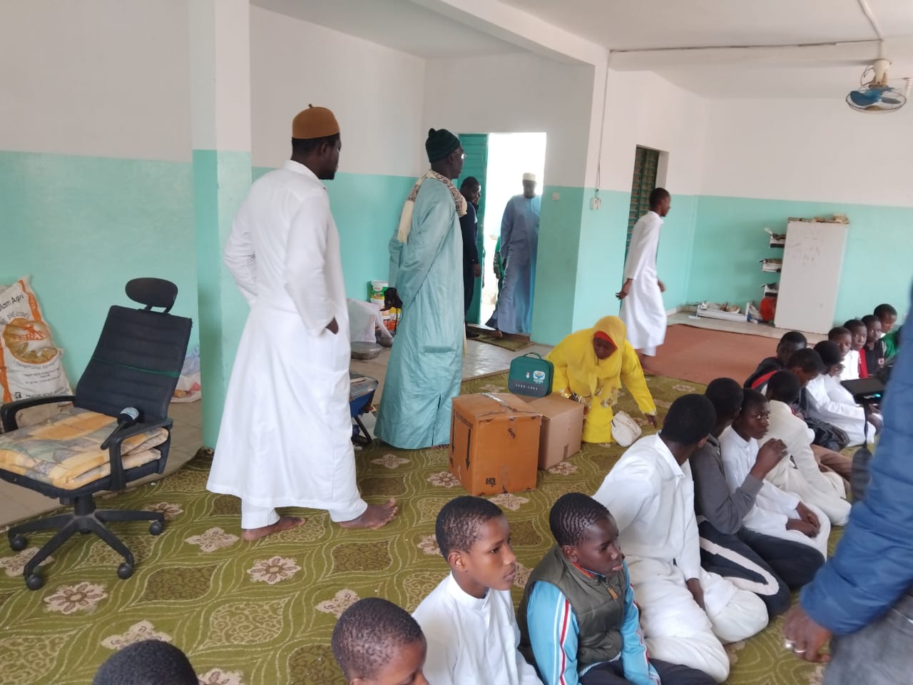 Ouverture CASE DES TOUT PETIT THIANABA avec la présence du Khalife Cheikh Assane Seck